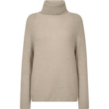 Depeche Clothing Sarah Alpaca Roll Neck Knitwear 011 Sand