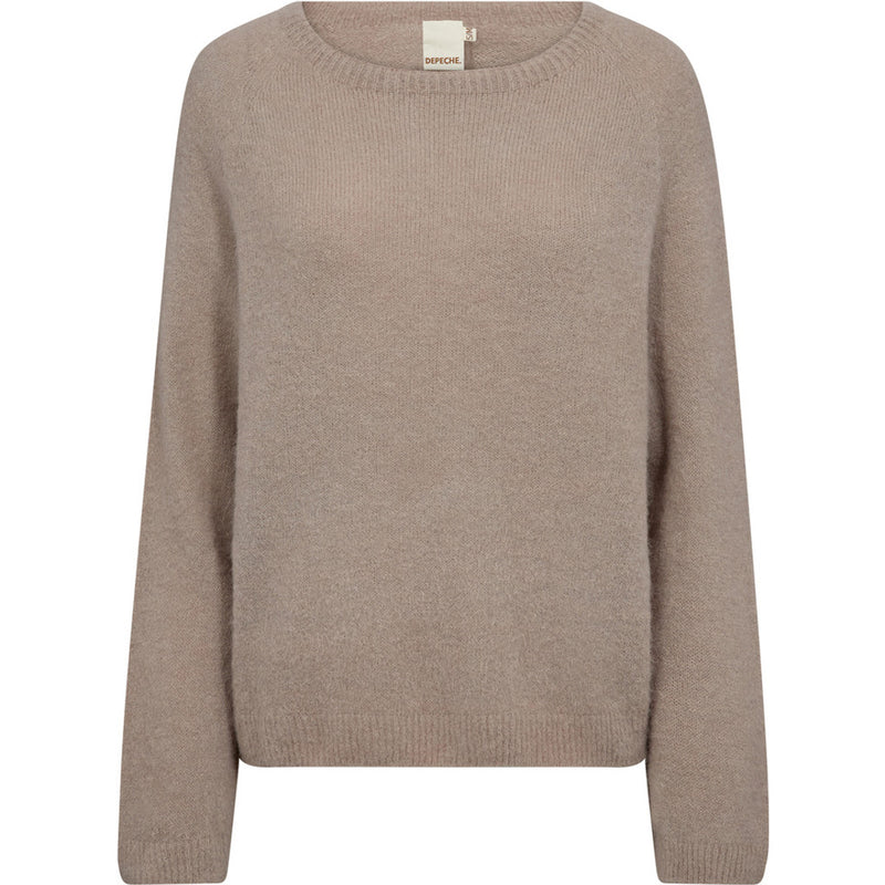 Depeche Clothing Sarah alpacha knit Knitwear 011 Sand