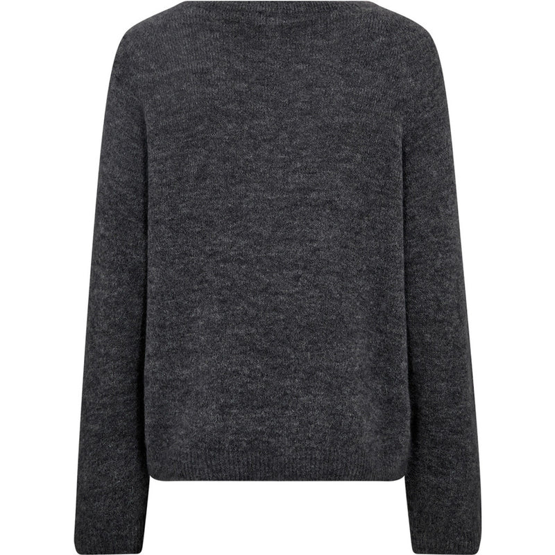 Depeche Clothing Sarah alpacha knit Knitwear 254 Grey Melange