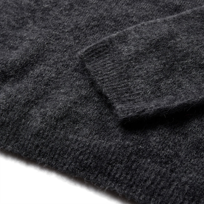 Depeche Clothing Sarah alpacha knit Knitwear 254 Grey Melange