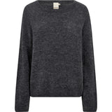 Depeche Clothing Sarah alpacha knit Knitwear 254 Grey Melange