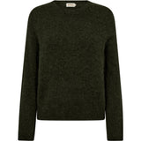 Depeche Clothing Sarah alpacha knit sweater Knitwear 054 Khaki