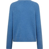 Depeche Clothing Sarah alpacha knit sweater Knitwear 072 Jeans blue