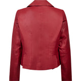 Depeche leather wear Savanna leather blazer Blazer 043 Red