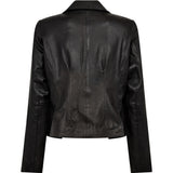 Depeche leather wear Savanna leather blazer Blazer 099 Black