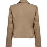 Depeche leather wear Savanna leather blazer Blazer 177 Cream