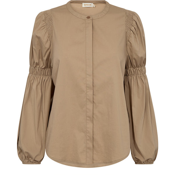 Depeche Clothing Sharon shirt Shirts 011 Sand