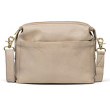 DEPECHE Shoulder bag in high leather quality Shoulderbag / Handbag 228 Soft Sand