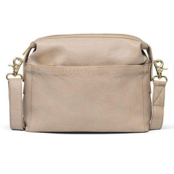 DEPECHE Shoulder bag in high leather quality Shoulderbag / Handbag 228 Soft Sand