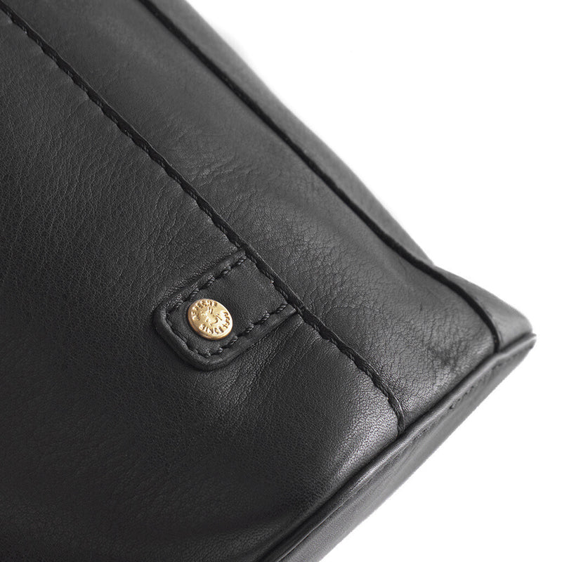 DEPECHE Shoulderbag/handbag with golden buckle Shoulderbag / Handbag 099 Black (Nero)