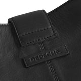 DEPECHE Shoulderbag/handbag with golden buckle Shoulderbag / Handbag 099 Black (Nero)