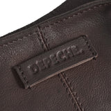 DEPECHE Shoulderbag with beautiful gold-colored studs Shoulderbag / Handbag 248 Vintage Brown