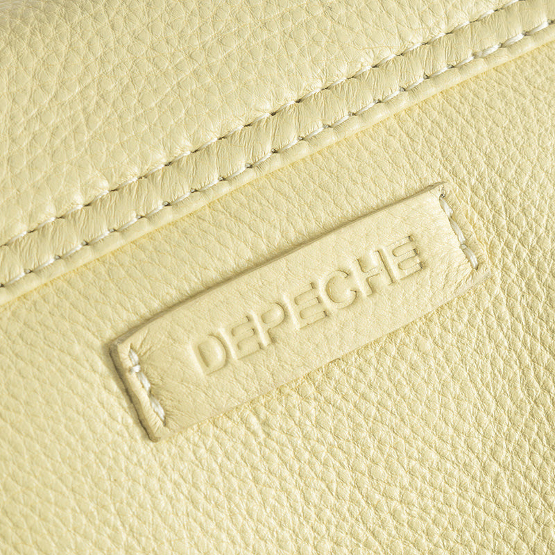 DEPECHE Small bag in stylish design Small bag / Clutch 060 Yellow