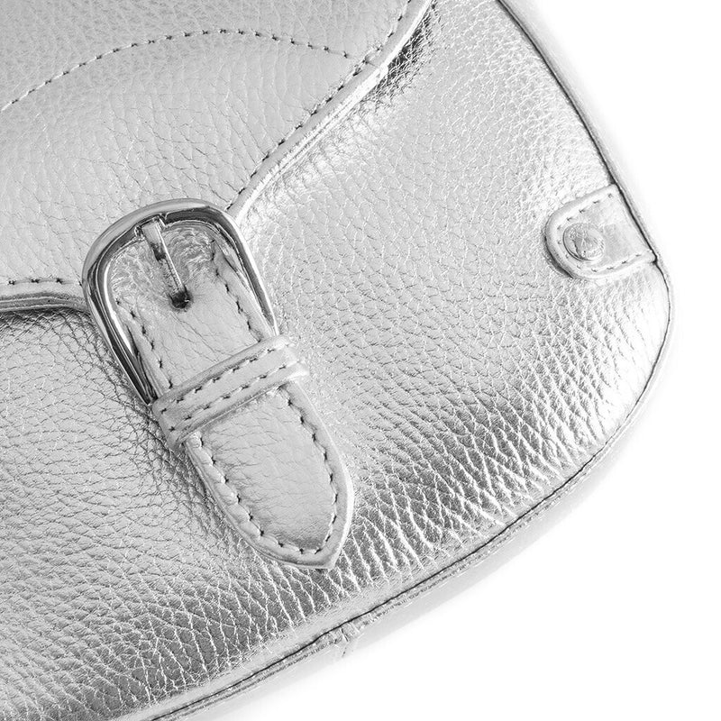 DEPECHE Small bag in stylish design Small bag / Clutch 098 Silver