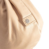 DEPECHE Small crossover bag in a buttery soft leather quality Cross over 156 Camel