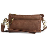 DEPECHE Small leatherbag with golden details Small bag / Clutch 221 Chesterfield