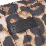 DEPECHE Small leopard print cosmetic bag Accessories 082 Leopard