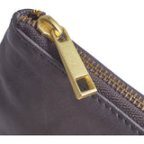 DEPECHE Small purse in soft leather Purse / Credit card holder 024 Antracit