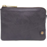 DEPECHE Small purse in soft leather Purse / Credit card holder 024 Antracit
