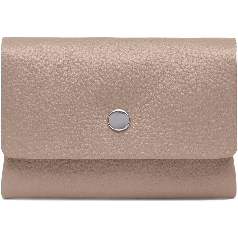 DEPECHE Small wallet/credit card holder in soft leather Purse / Credit card holder 038 Dusty taupe