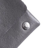 DEPECHE Small wallet/credit card holder in soft leather Purse / Credit card holder 158 Thunder grey