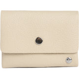 DEPECHE Small wallet/credit card holder in soft leather Purse / Credit card holder 202 Vanilla