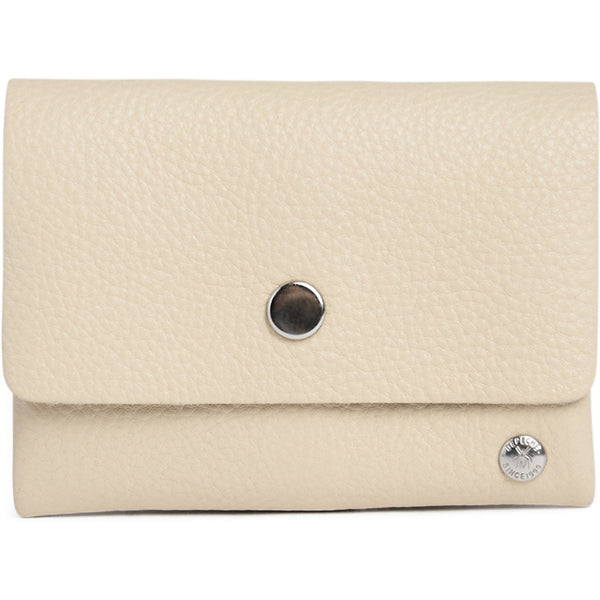 DEPECHE Small wallet/credit card holder in soft leather Purse / Credit card holder 202 Vanilla