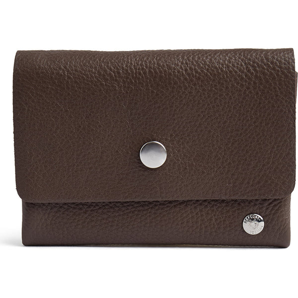 DEPECHE Small wallet/credit card holder in soft leather Purse / Credit card holder 250 Dark Taupe