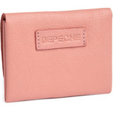 DEPECHE Small wallet/credit card holder in soft leather Purse / Credit card holder 290 Soft Peach