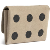 DEPECHE Small wallet/credit card holder in soft leather Purse / Credit card holder 301 Black Dots