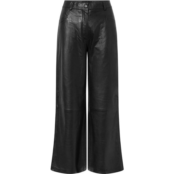 Depeche leather wear Soft Anika leather pants Pants 099 Black (Nero)