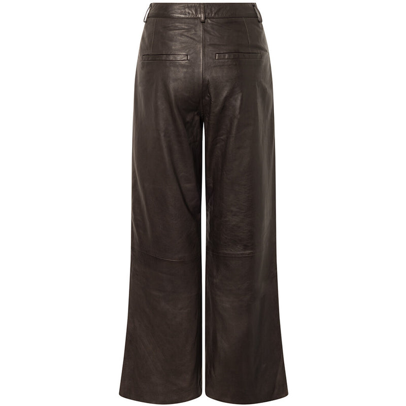 Depeche leather wear Soft Anika leather pants Pants 214 Dark Chocolate