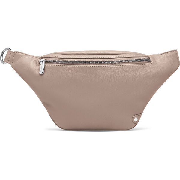 DEPECHE Soft leather bumbag in high quality Bumbag 038 Dusty taupe