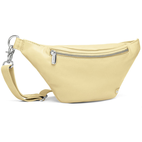 DEPECHE Soft leather bumbag in high quality Bumbag 060 Yellow