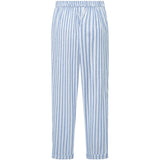 Depeche Clothing Striped print Beate pants Pants 259 Blue Yarndye Stripe