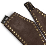 DEPECHE Studded waist belt Belts 033 Mocca