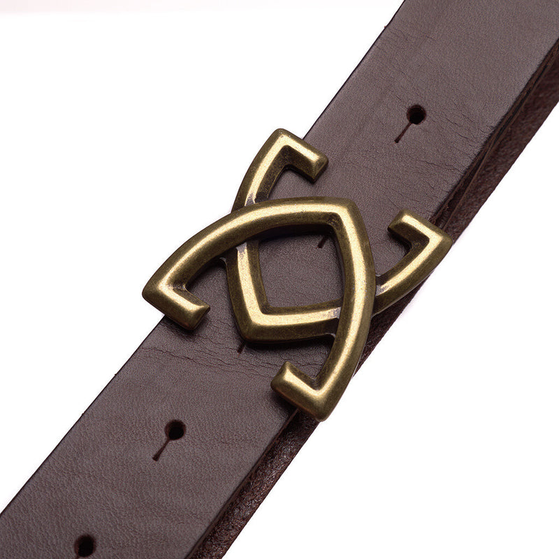 DEPECHE Stylish belt Belts 015 Brown