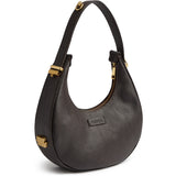 DEPECHE Stylish handbag Cross over 161 Dark brown