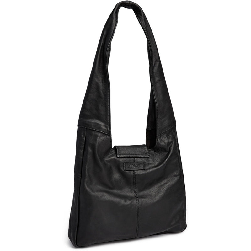 DEPECHE Stylish shoulder bag Shoulderbag / Handbag 099 Black (Nero)