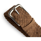 DEPECHE Suede belt Belts 007 Mud