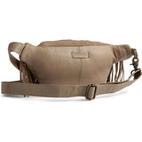 DEPECHE Suede bumbag with fringes Bumbag 011 Sand