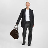 DEPECHE Suede shopper Shopper 008 Chocolate