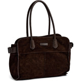 DEPECHE Suede shopper Shopper 008 Chocolate