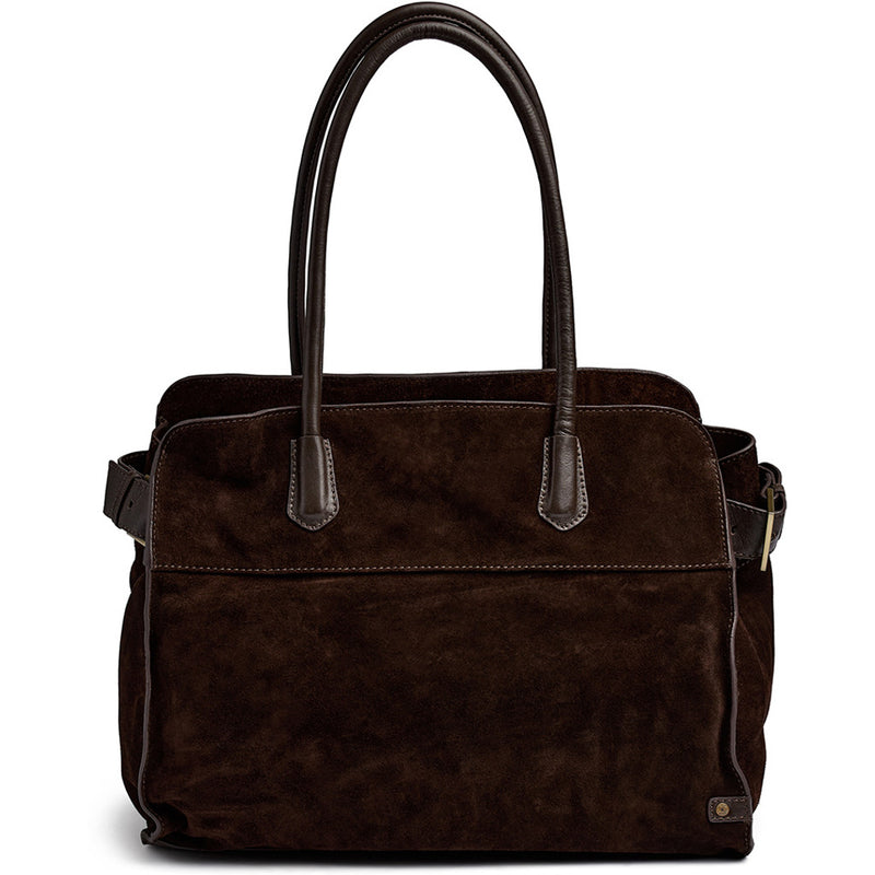 DEPECHE Suede shopper Shopper 008 Chocolate