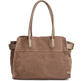 DEPECHE Suede shopper Shopper 224 Taupe