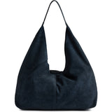 DEPECHE Suede shopper Shoulderbag / Handbag 031 Ocean