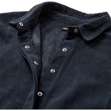 Depeche leather wear Tenna suede shirt Shirt 031 Ocean