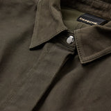 Depeche leather wear Tenna suede shirt Shirts 054 Khaki