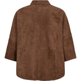 Depeche leather wear Tenna suede shirt Shirts 311 Wood