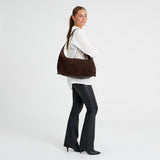 DEPECHE The Berlin shoulderbag Shoulderbag / Handbag 008 Chocolate